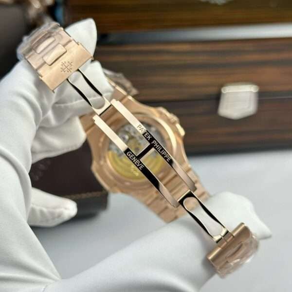 Patek Philippe Nautilus 5711 Refined Full Options Customs 18K Gold Wrapped 40mm - Image 5