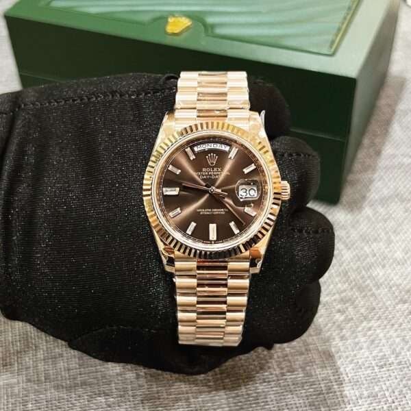 Rolex Replica 1:1 Watch Day-Date 228235 Chocolate Dial GM Factory 40mm