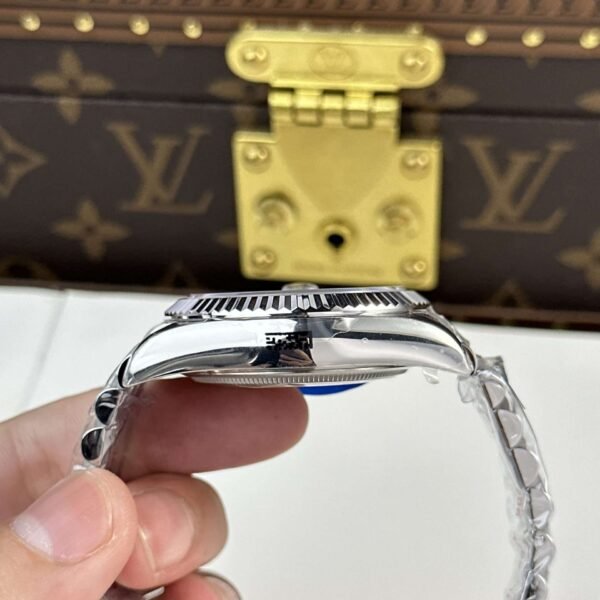 Rolex Sky-Dweller Blue Dial Jubilee Strap Premium Replica 42mm - Image 5