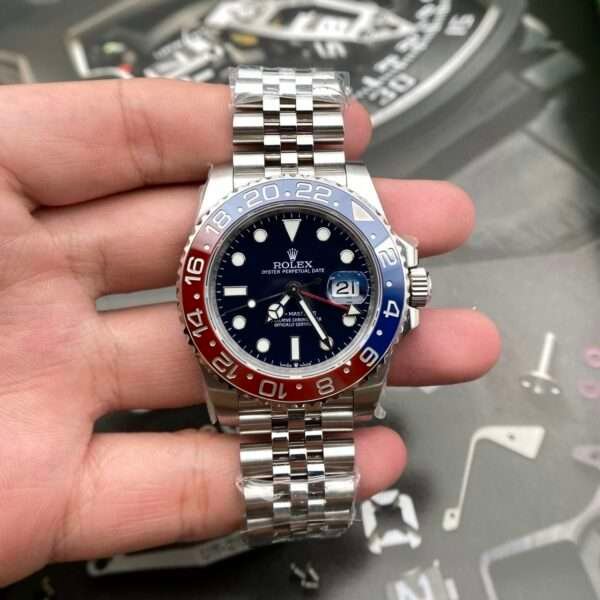 Rolex GMT-Master II 126710BLRO Replica 1:1 Watch Pepsi Clean 40mm